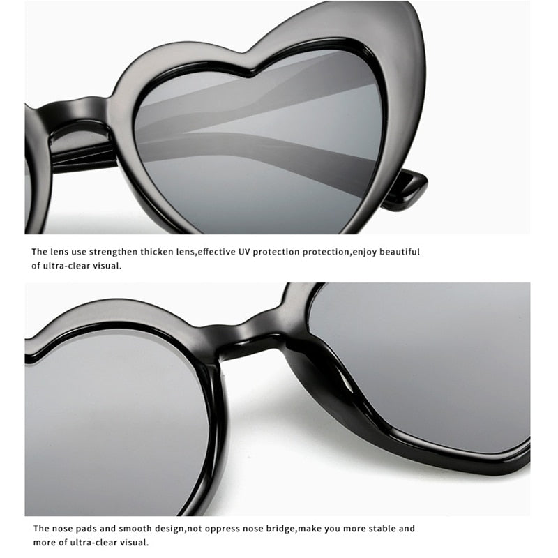 Kaizens Glasses RBRARE Love Heart Sunglasses